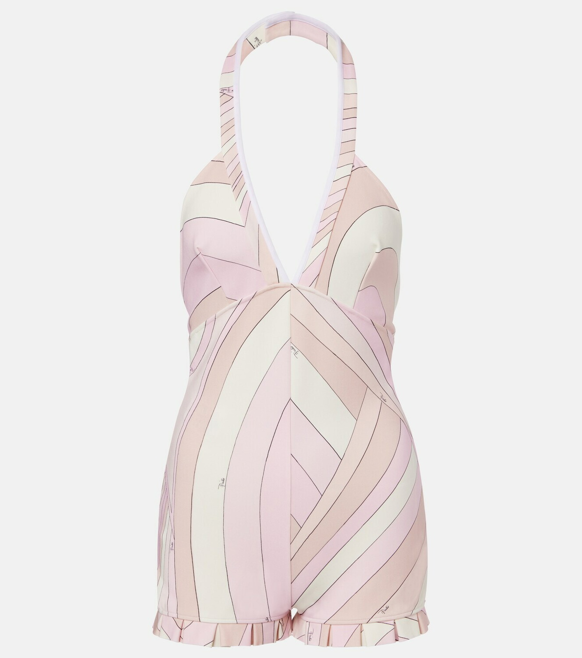 Pucci Iride satin jersey romper