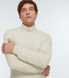 Loro Piana - Cable-knit cashmere cardigan