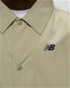 New Balance Nb Essentials Coaches Jacket Green - Mens - Overshirts