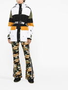 P.E Nation White Chicane Colourblock Ski Jacket