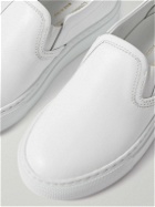 Common Projects Kids - Leather Slip-On Sneakers - White