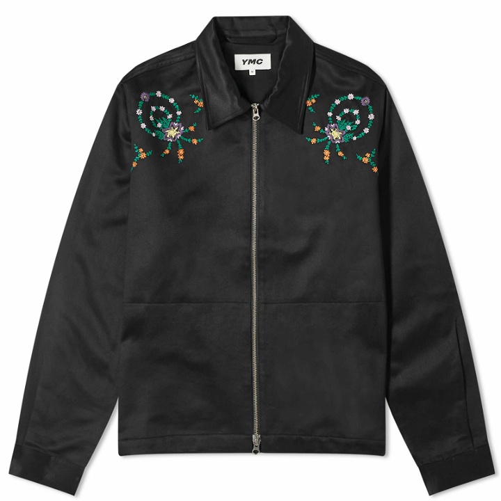 Photo: YMC Men's Embroidered Bowie Jacket in Black