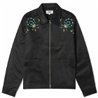 YMC Men's Embroidered Bowie Jacket in Black
