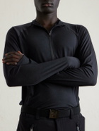 Houdini - Desoli Solid Merino™ Half-Zip Ski Base Layer - Black
