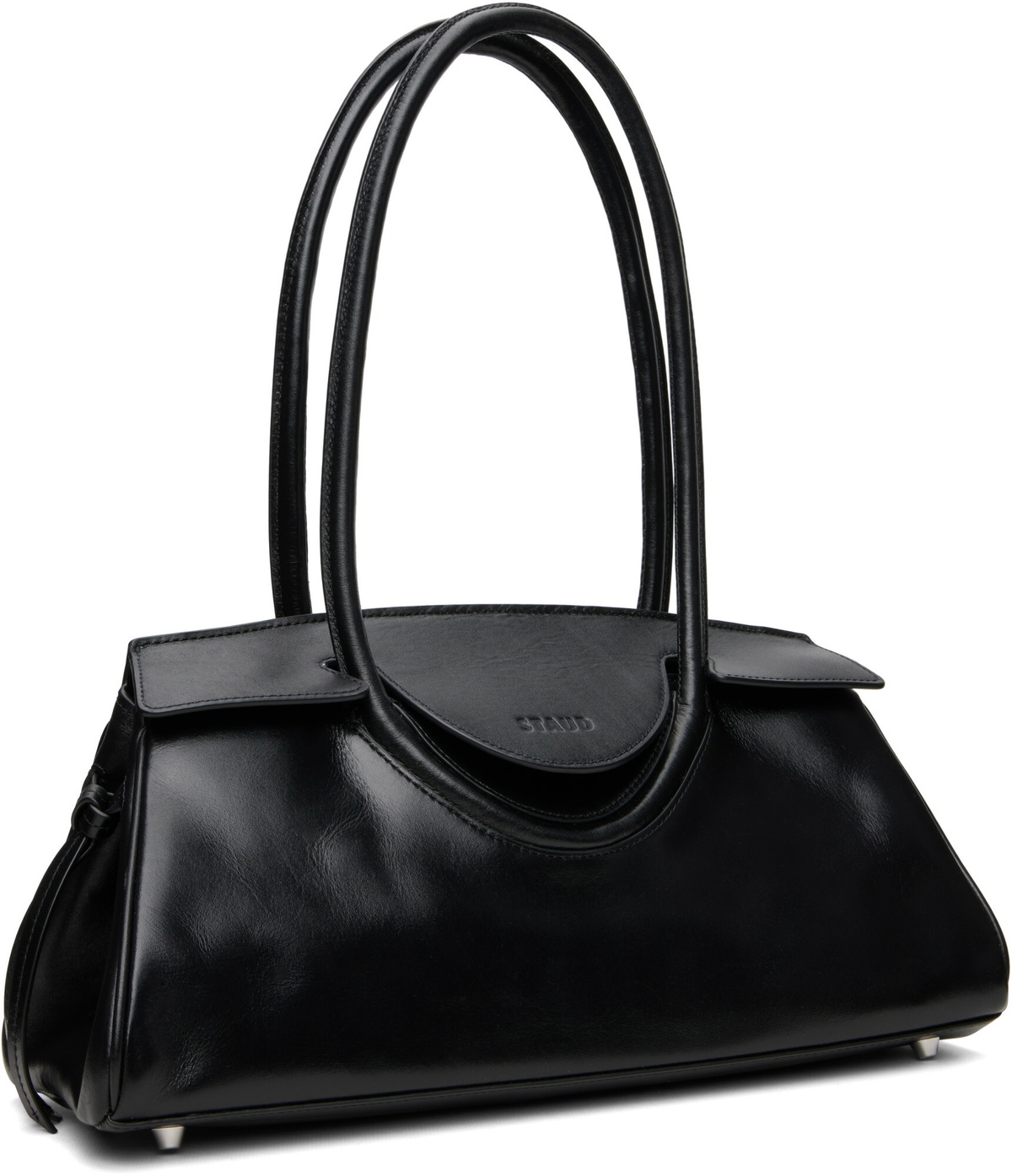 Staud Black Maude Shoulder Bag