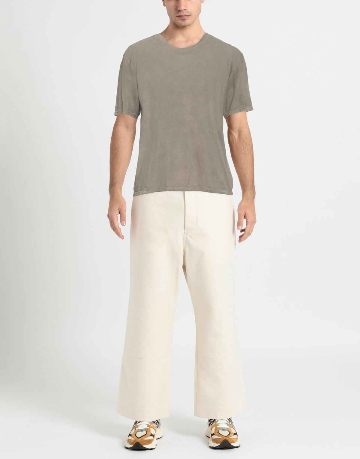 Notsonormal Mens T-shirt Khaki