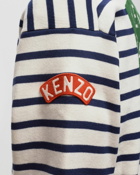 Kenzo Nautical Graphic Cardigan Blue|White - Mens - Zippers & Cardigans