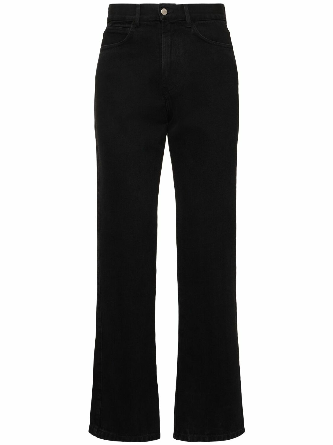 NO/FAITH STUDIOS Beige Used Denim Cargo Pants NO/FAITH STUDIOS Beige Used Denim Cargo Pants