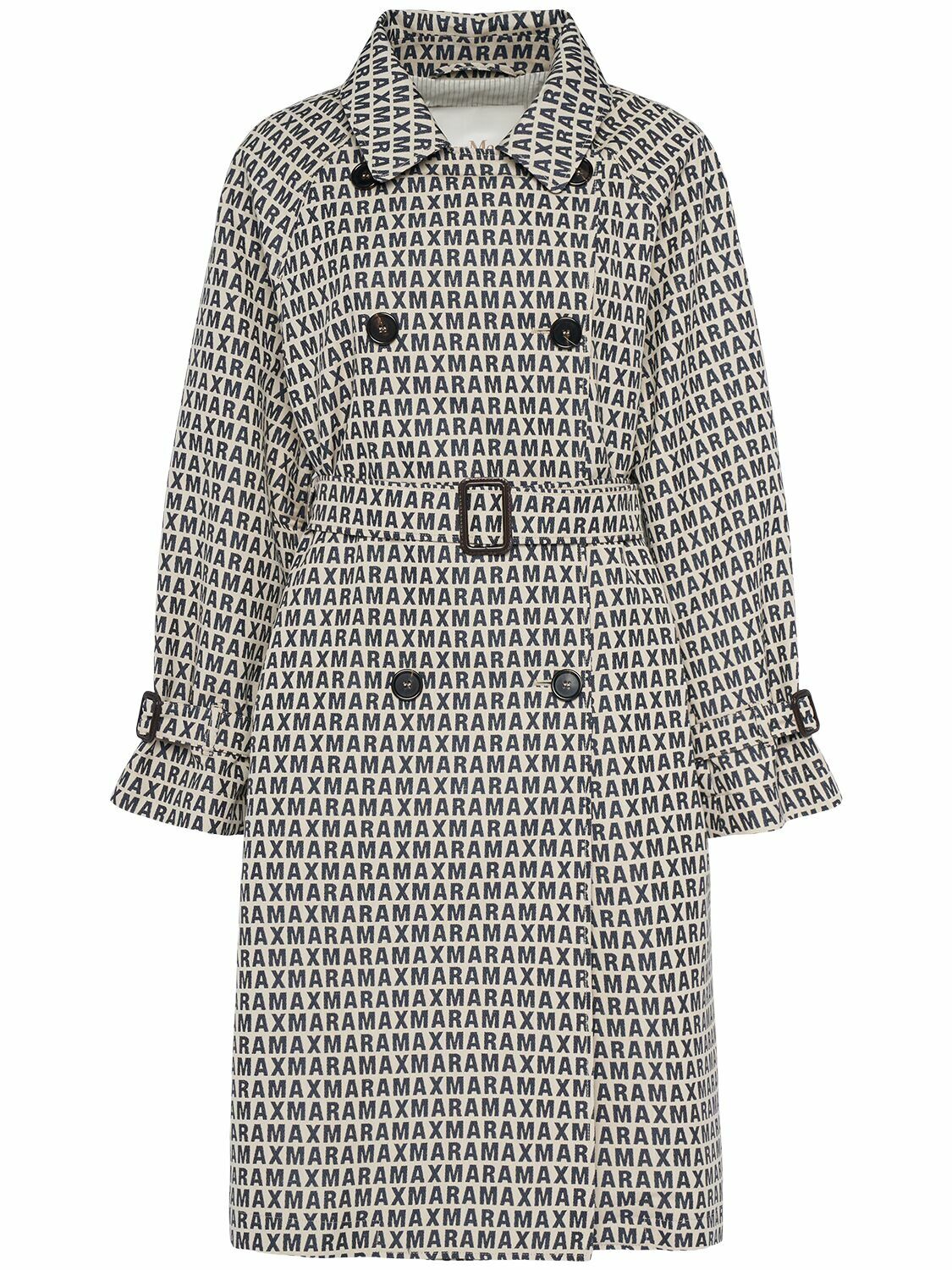 アウターその他 MAX MARA Salsa oversize jacquard trench mosaic effect Max Mara Salsa Oversize Jacquard Fabric Trench With Mosaic
