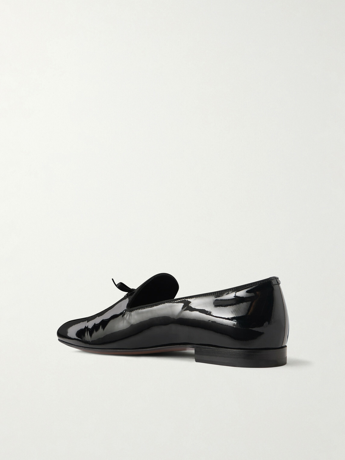 TOM FORD - Scott Patent-Leather Loafers - Black