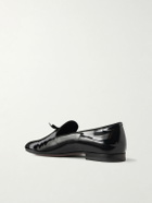 TOM FORD - Scott Patent-Leather Loafers - Black