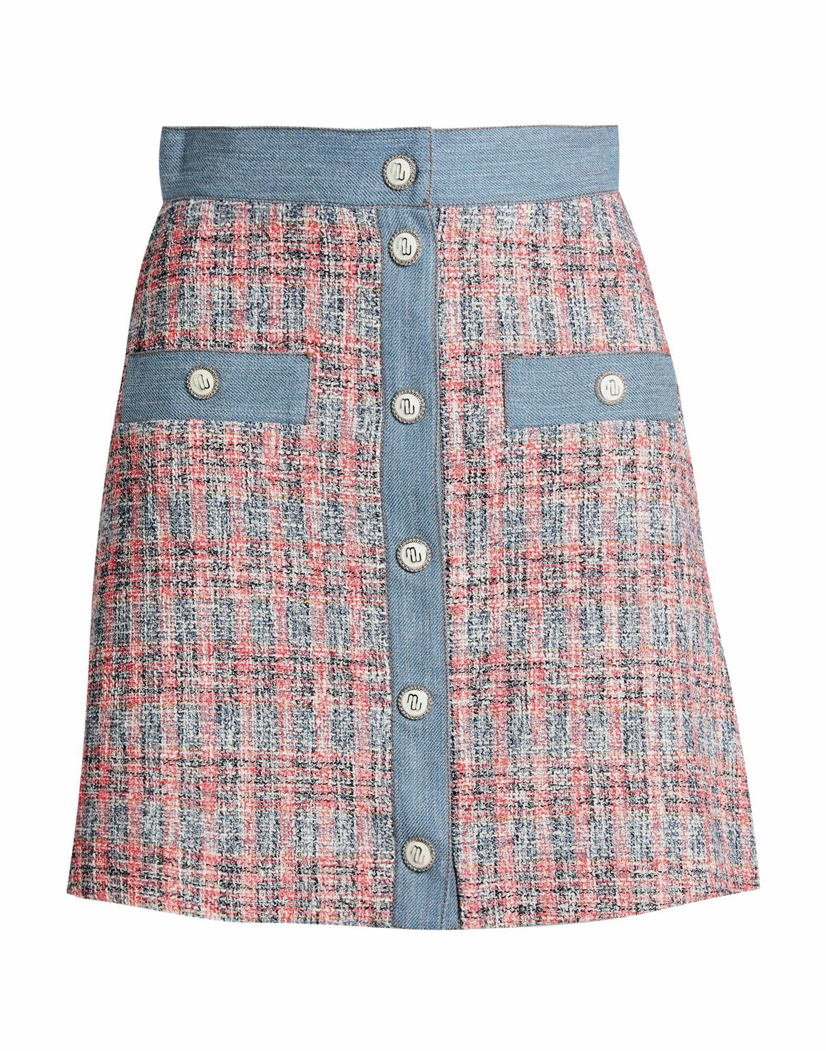 Maje Womens Mini skirt Coral