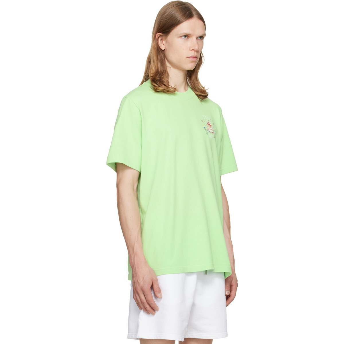 Casablanca Green Classic T-shirt