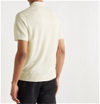 Theory - Linen-Blend Polo Shirt - White