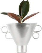 Natalia Criado Silver Sculptural Vase