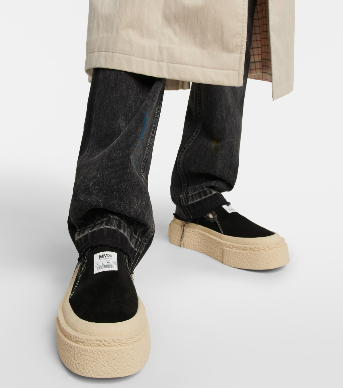 (送料・関税込)MM6 Maison Margiela Slip-on sneakers MM6 Maison Margiela Slip-on Sneakers | italist