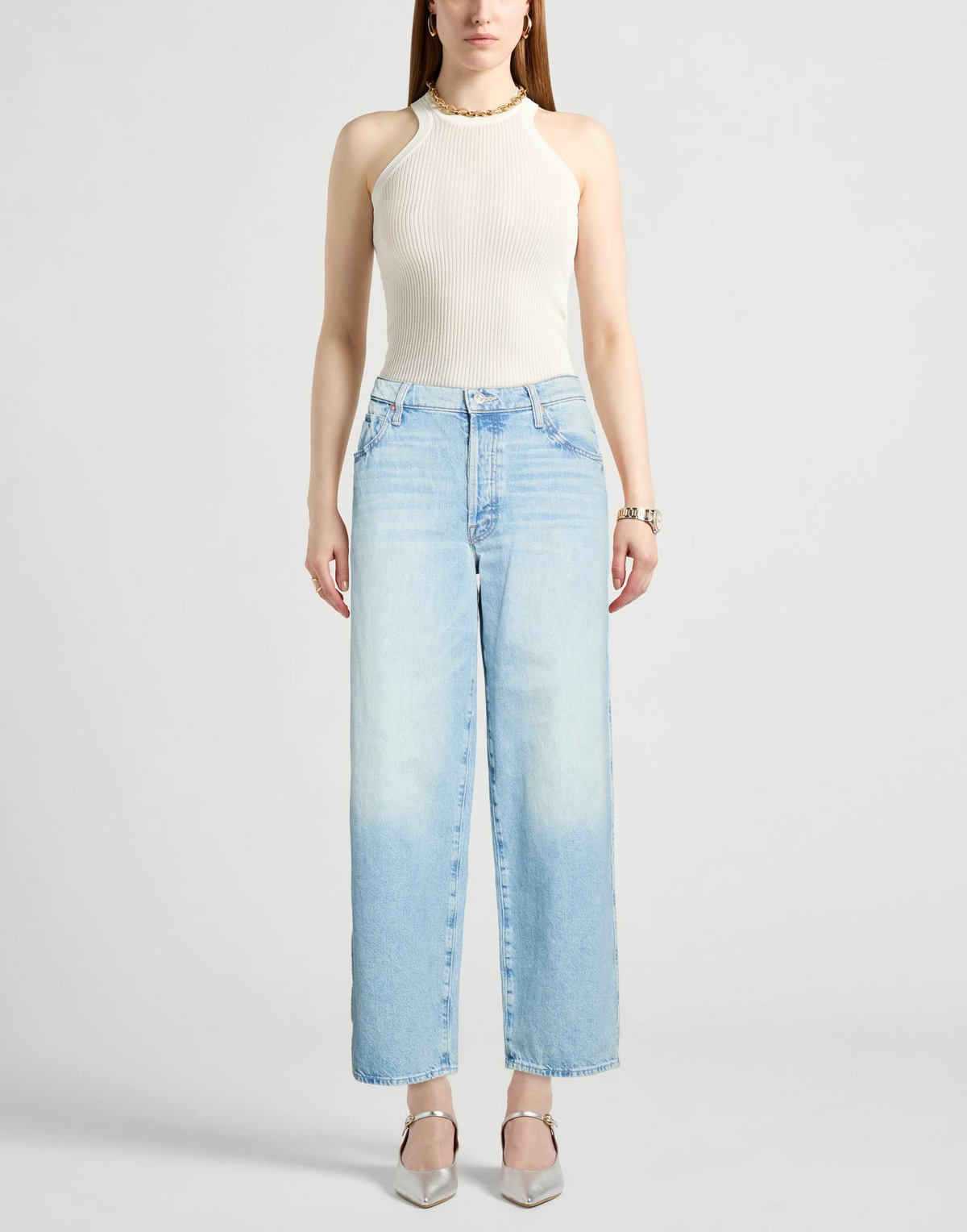 Mother Womens Jeans in Blue