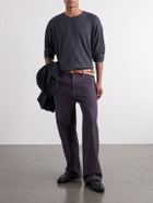 mfpen - Ribbed Bouclé T-Shirt - Gray