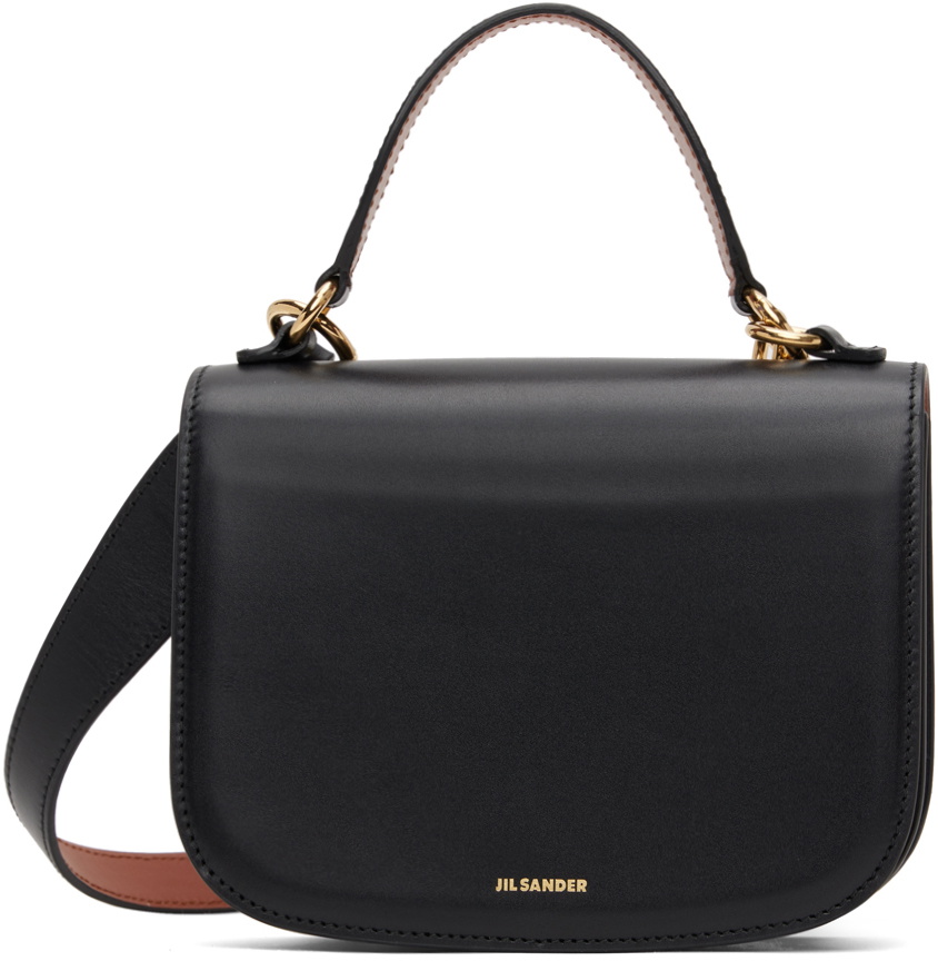 Jil Sander Black Small Halo Crossbody Bag Jil Sander