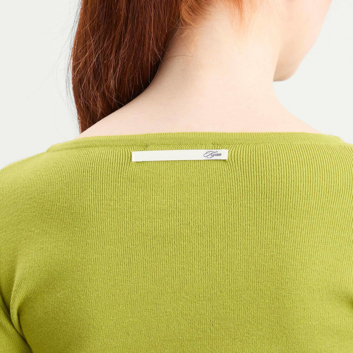 Kijun Women's Button Up Knit Top in Olive Green