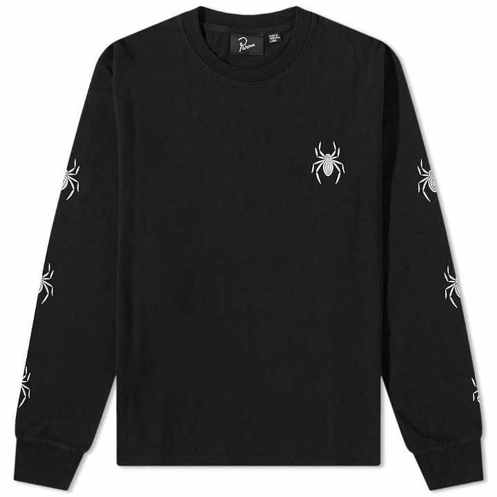 Photo: By Parra Men's Long Sleeve Spidered T-Shirt in Black