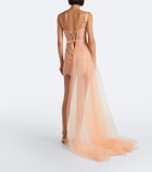 Maria Lucia Hohan Elsinora tulle corset minidress