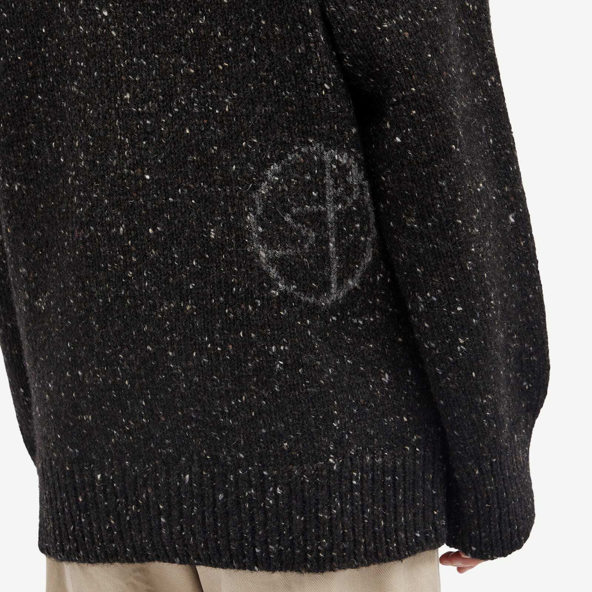 Saks Potts Women's Camilla Sweater in Dark Grey Melange
