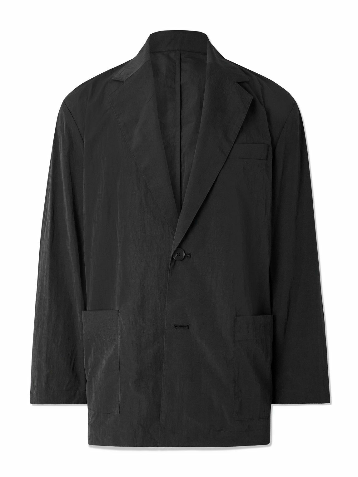 ssstein - Oversized Nylon Blazer - Black