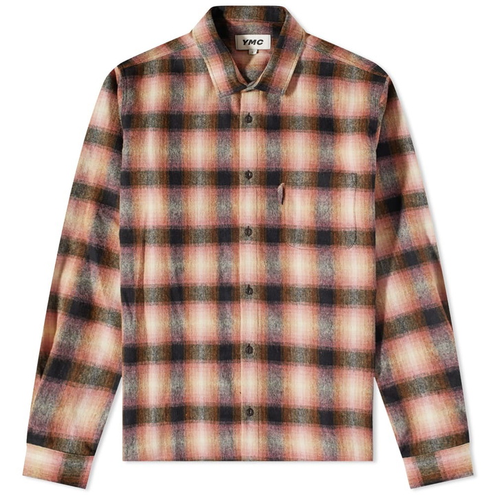 Photo: YMC Men's Curtis Check Overshirt in Multi