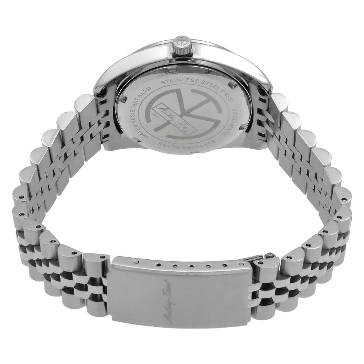 Mathey-Tissot Mathy Day-Date Quartz Black Dial Ladies Watch D510AN