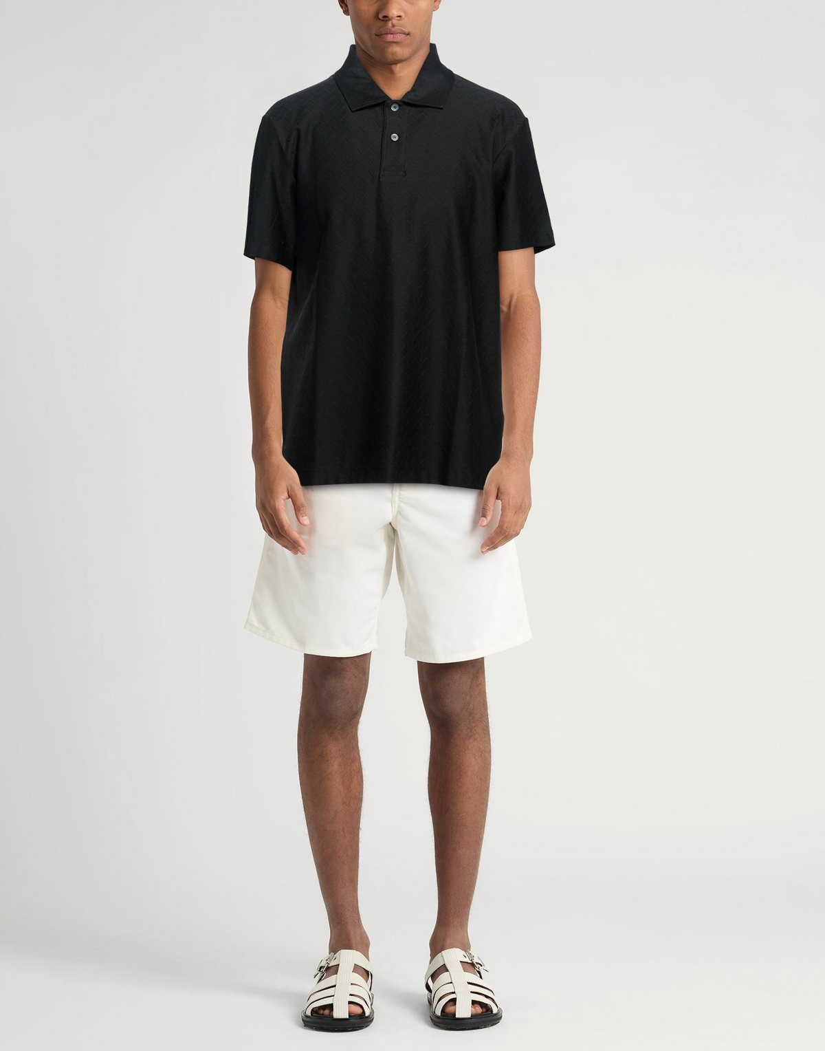 Missoni Mens Polo shirt in Black