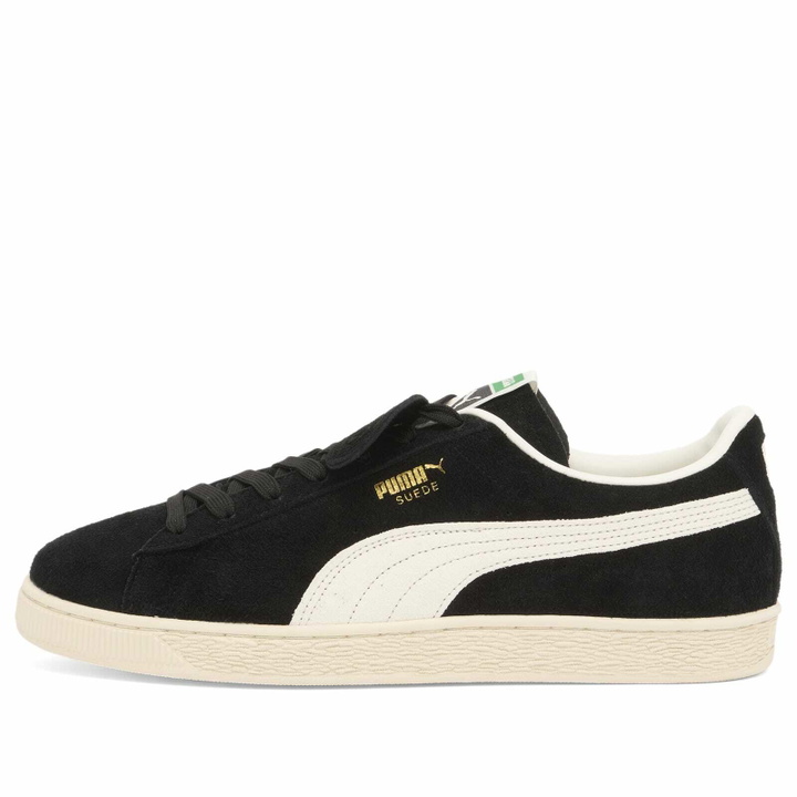 Photo: Puma CF. Stead Suede Sneaker in Black/White
