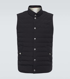 Brunello Cucinelli Taffeta down vest