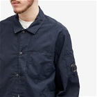 C.P. Company Men's Ottoman Workwear Shirt in Total Eclipse