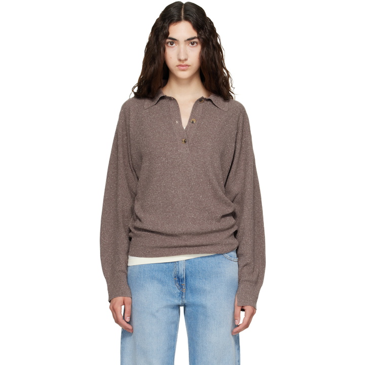 Photo: Calvin Klein Collection Brown Helga Polo