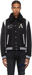 AMIRI Black Always On Point Varsity Bomber