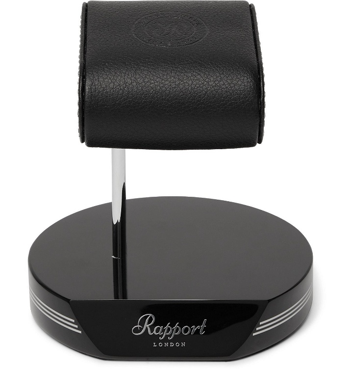 Photo: Rapport London - Formula Full-Grain Leather Watch Stand - Black