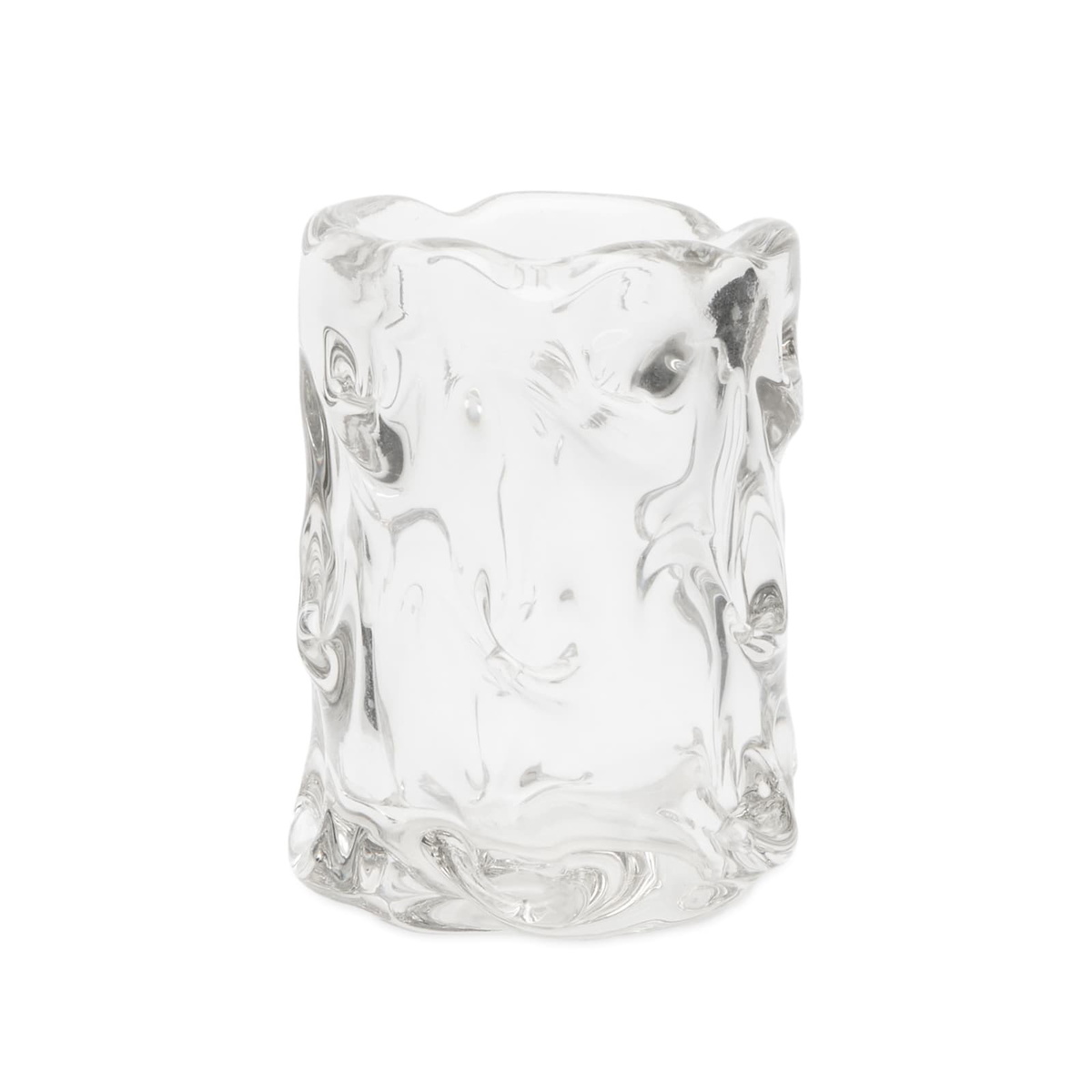 ferm LIVING Virelle Vase - H18cm in Clear 