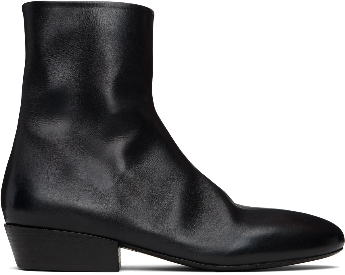 Marsèll Black Granblocco Ankle Boots Marsèll