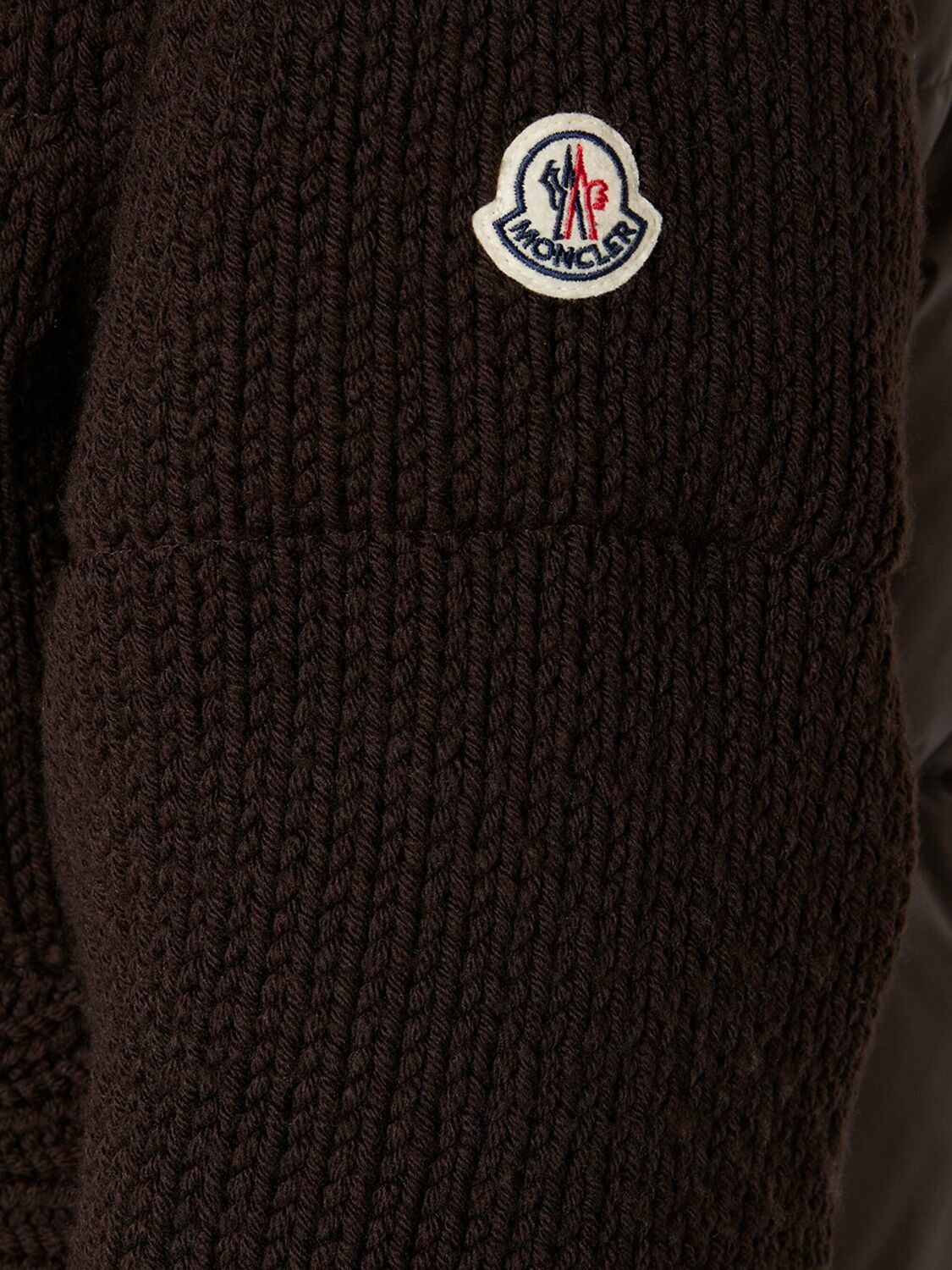 MONCLER Tricot Virgin Wool Blend Zip-up Cardigan Moncler