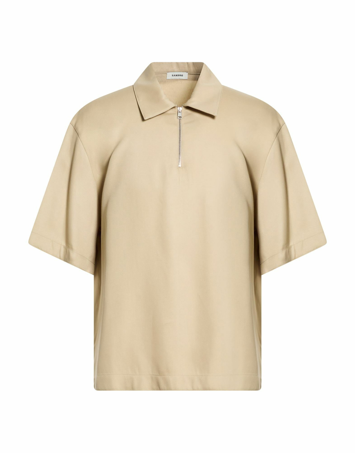 Sandro Mens Polo shirt in Beige