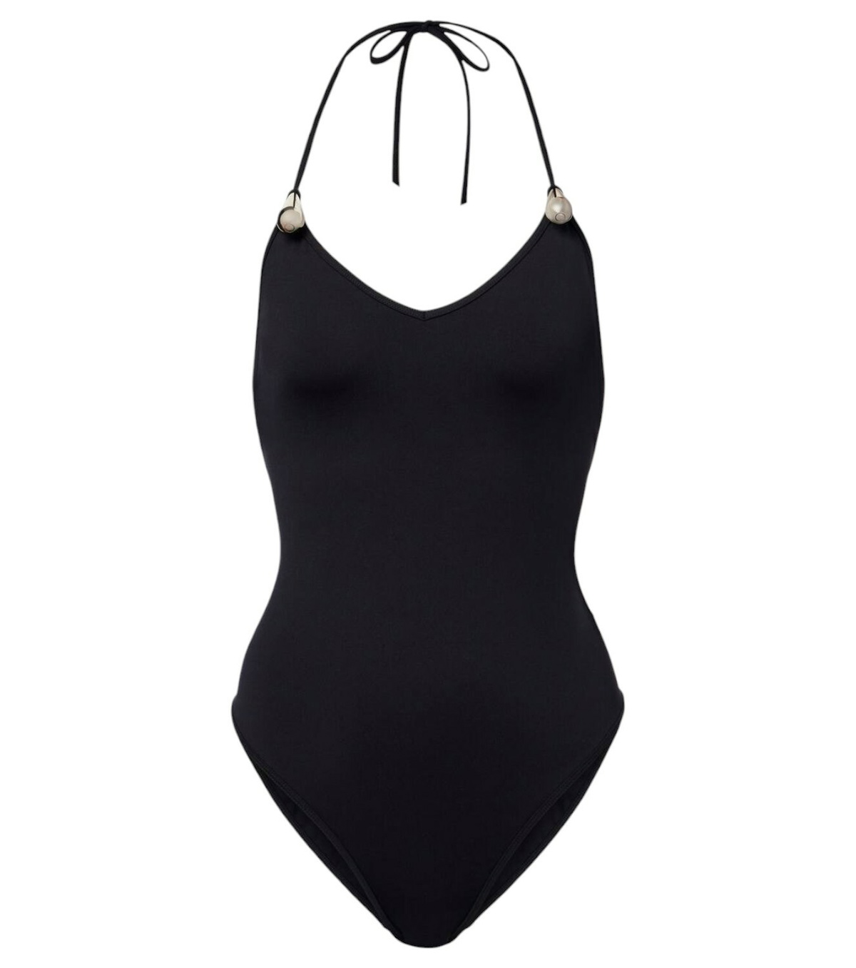 ワンピース水着 BOTTEGA VENETA Woman Swimsuit Black 772836V3PP0 1000 Crinkle Swimsuit in Black Bottega Veneta
