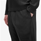 Homme Plissé Issey Miyake Men's Pleated Compleat Trousers in Coke Grey