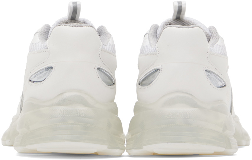 Axel Arigato White Marathon Transparent Runner Sneakers