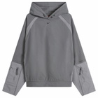 Nike Men's Tech Shori Utility Hoodie in Iron Grey/Pencil Point/Black