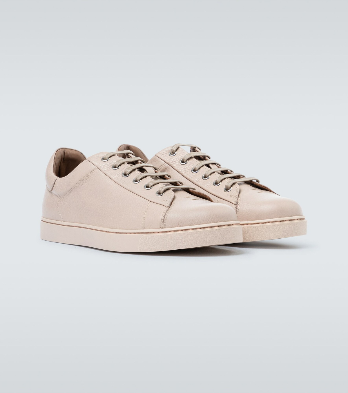 Gianvito Rossi - low-top leather sneakers