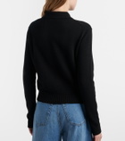 Givenchy Logo wool and cashmere polo sweater
