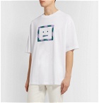 Acne Studios - Erian Logo-Appliquéd Cotton-Jersey T-Shirt - White