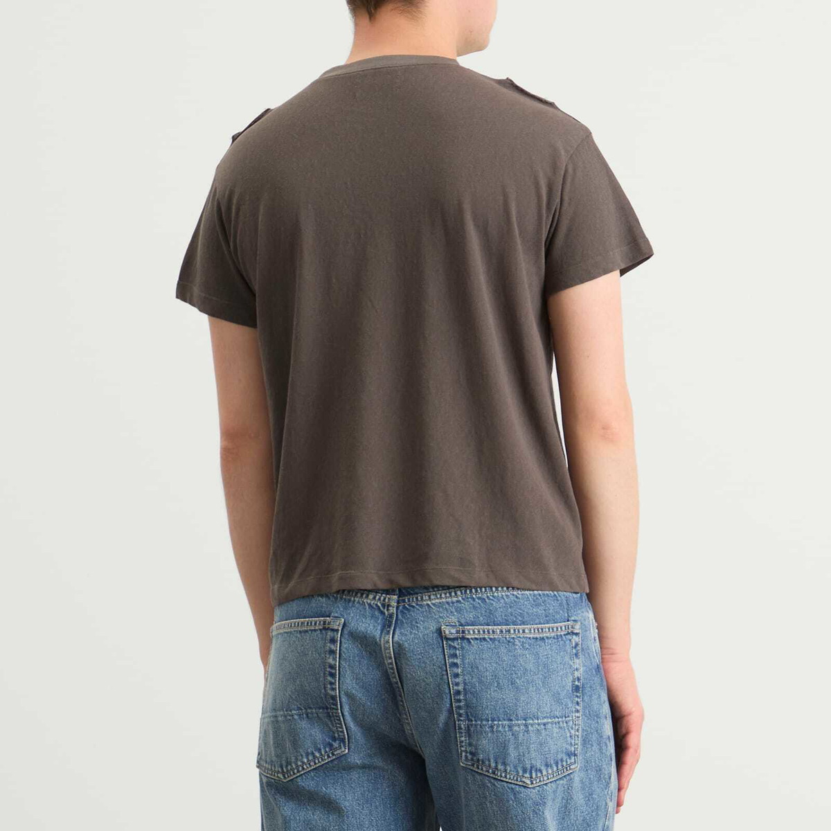 Carter Young Men's Patti T-Shirt in Washed Black