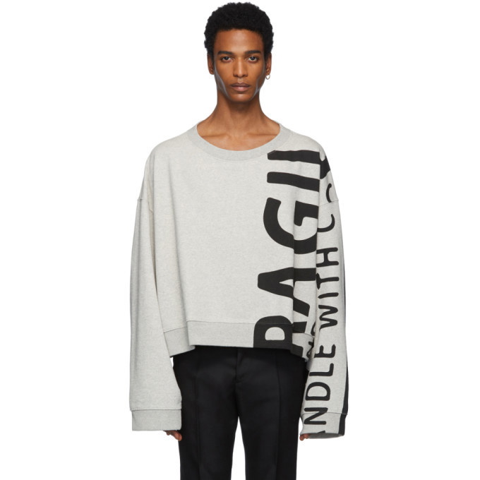 Photo: Maison Margiela Grey Printed Sweatshirt